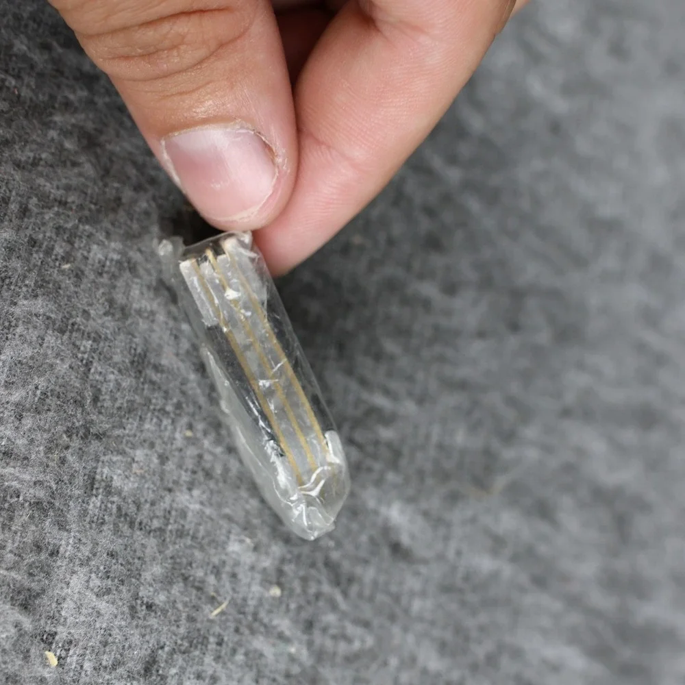 Mini Stainless Steel Double Blade Pocket Knife Plastic Handle 1 1/2 Pakistan K84